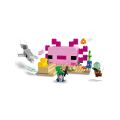 21247 Lego Minecraft Axolotl Evi 242 parça +7 yaş