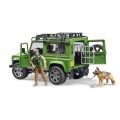 BR02587 Land Rover Arazi Aracı ve Avcı ile Av Köpeği