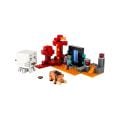 21255 LEGO® Minecraft® Nether Geçidi Pususu 352 parça +8 yaş