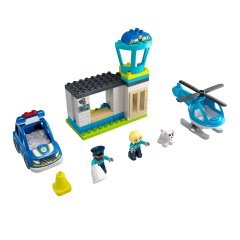 10959 Lego Duplo Polis Merkezi ve Helikopter 40 parça +2 yaş