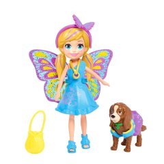 GDM15 Polly Pocket ve Hayvan Dostu Kostüm Giyiyor Oyun Seti / +4 yaş