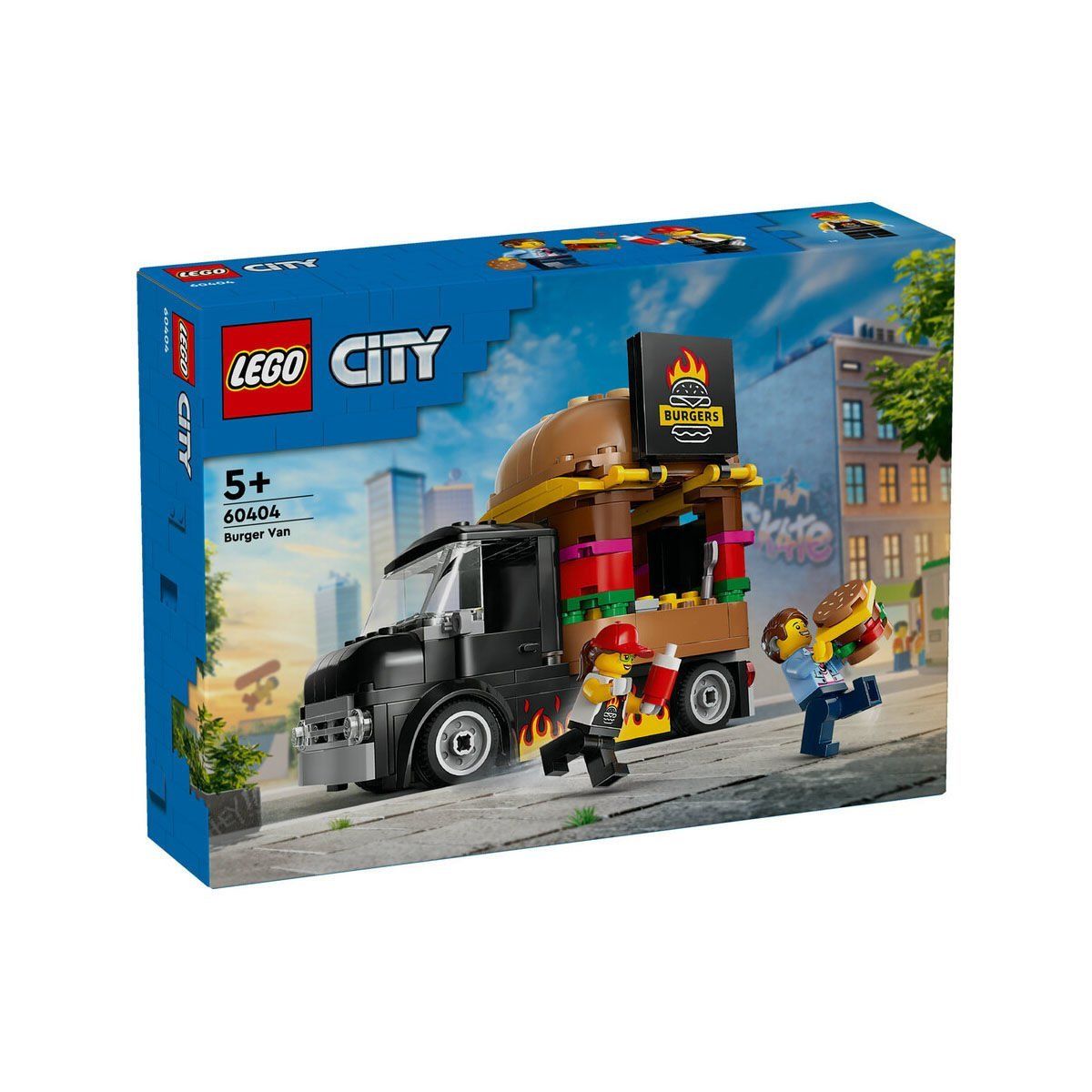 60404 LEGO® City Hamburger Kamyonu 194 parça +5 yaş