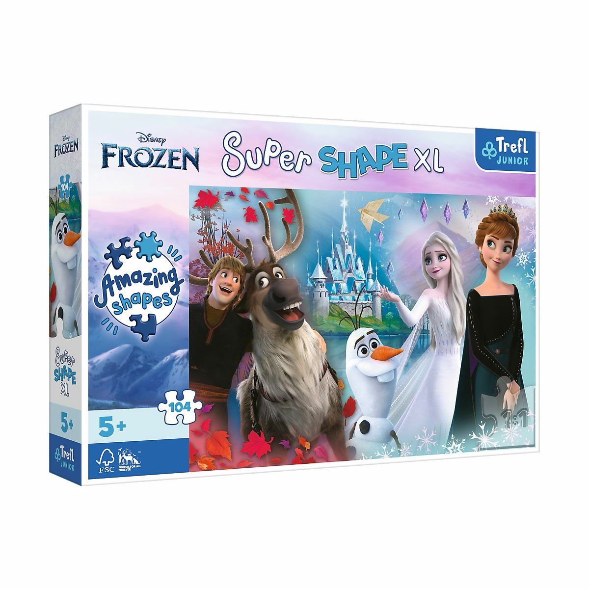 PUZZLE-50017 Frozen 104 Parça XL  Çocuk Puzzle