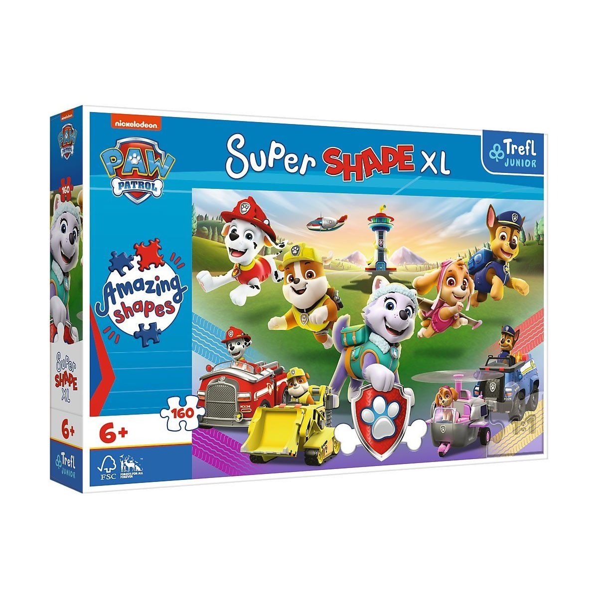 PUZZLE-50021 Paw Patrol 160 Parça XL