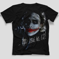 Lisanslı Joker T-shirt