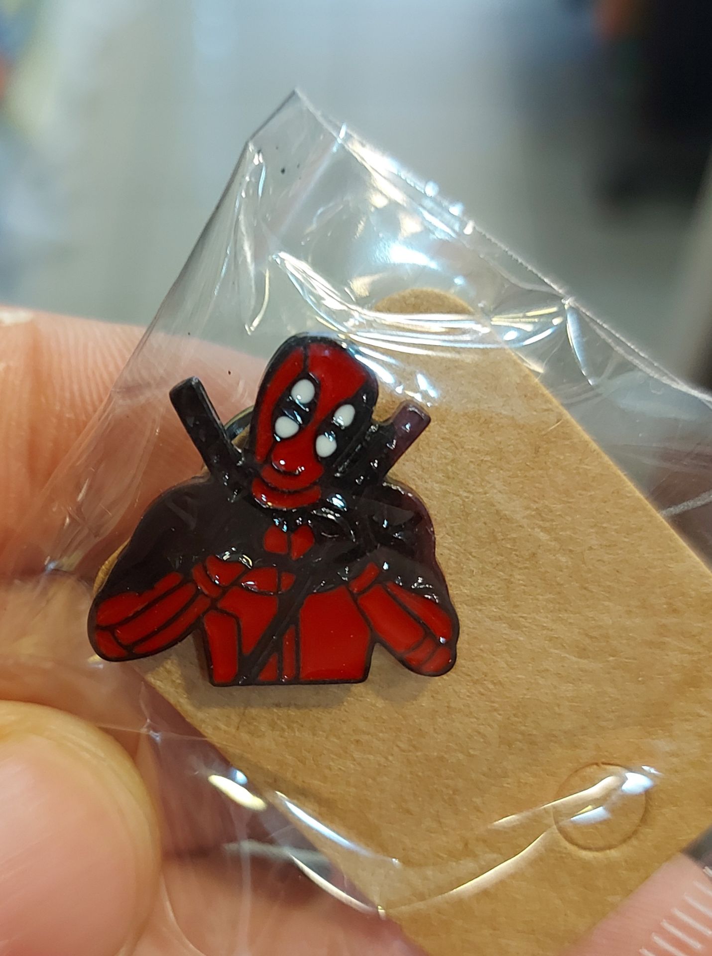 Deadpool Metal Rozet