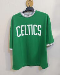 Celtics T-shirt Standart Beden Oversize