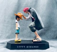 One Piece Luffy & Shanks Figür