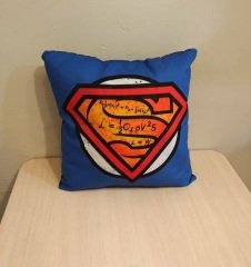 Superman Baskılı Yastık