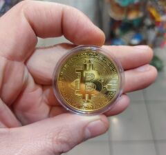 Bitcoin Metal Hatıra Parası