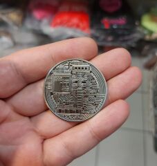 Bitcoin Metal Hatıra Parası