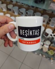Beşiktaş Sokak Tabela Model Bardak