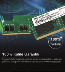 Transcend JM3200HSE-32G 32GB DDR4 3200Mhz CL22 1.2V Notebook Ram