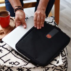 NPO AcePlus 15,6'' Macbook,Apple Ipad Uyumlu,Ultra Korumalı Notebook & Tablet Kılıfı/Çantası-Siyah