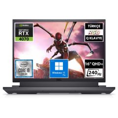 Dell Gaming G16 7630 G76302401024U10 i9-13900HX 32GB 1TBSSD RTX4070 16'' QHD+ W11P Taşınabilir Bilgisayar