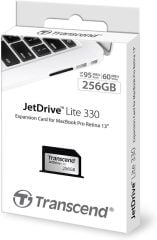 Transcend TS256GJDL330 256GB JetDriveLite 330 rMBP 13'' 12-E15 Macbook Hafıza Artırma Kartı OUTLET1