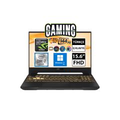 Asus TUF Gaming F15 FX507ZC4-HN009A11 i7-12700H 64GB 512SSD RTX3050 15.6'' FullHD W11P Taşınabilir Bilgisayar