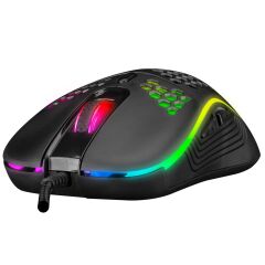 Everest SM-G66 X-HOLE Usb Siyah  Optik 8000DPI LED Işıklı Oyuncu Mouse