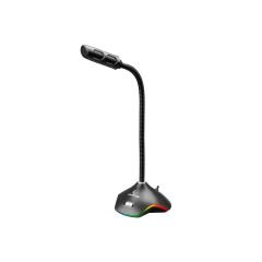 Rampage RMX-M7 Python USB RGB Ledli Siyah Masaüstü Oyuncu Led Mikrofon