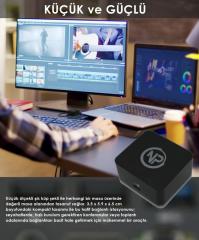 NPO TCD-101 Mac Uyumlu  4k HDMI 3xUSB 45w PD Mini Docking Station