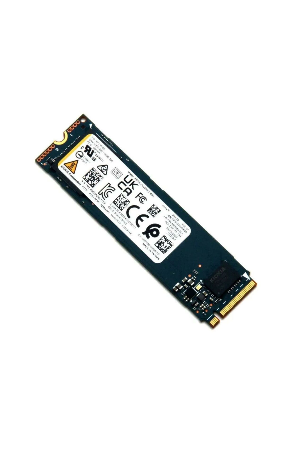 Kioxia KBG50ZNV256G BG5 256GB M.2 22x80 NVMe SSD