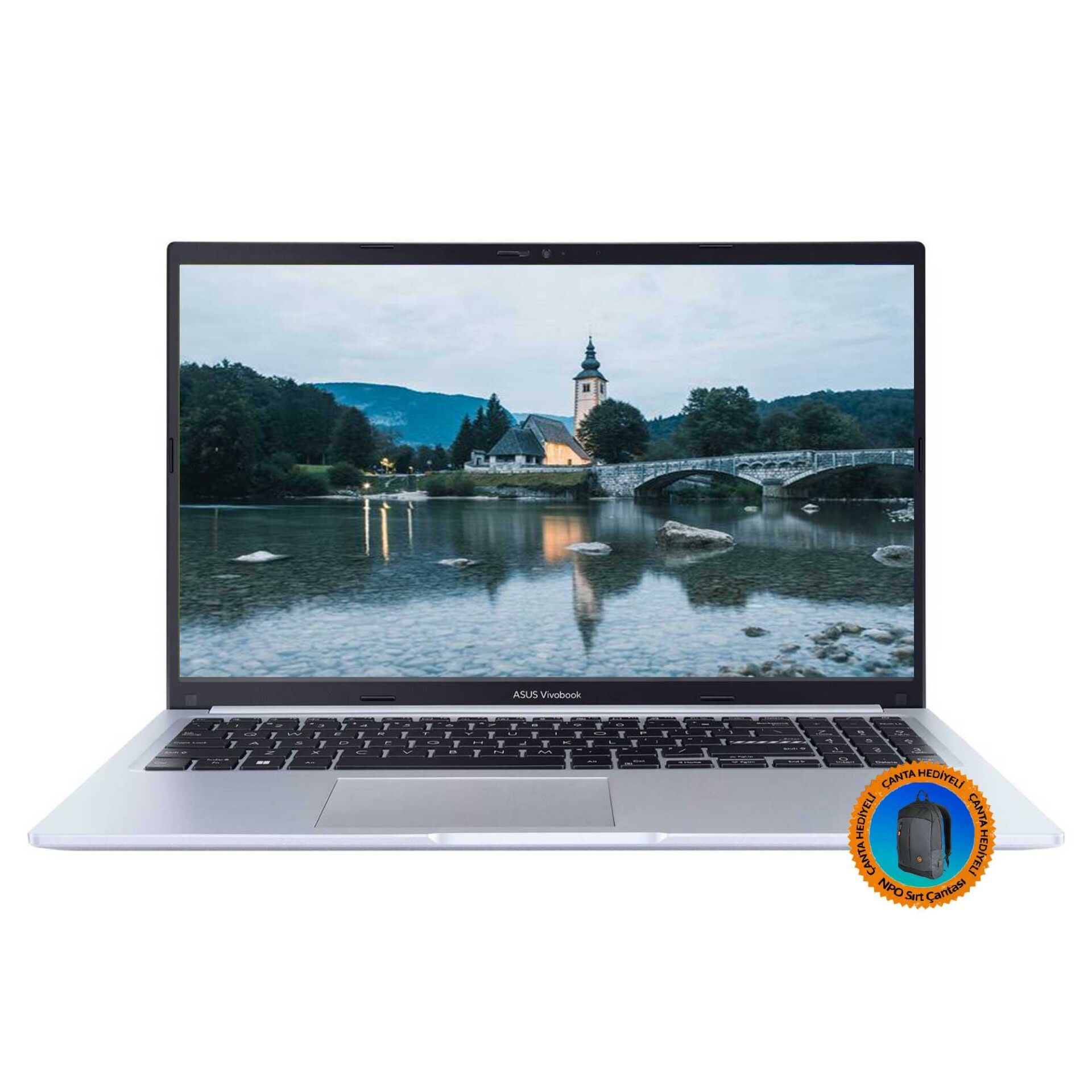 Asus Vivobook 15 M1502QA-EJ140A3 Ryzen5 5600H 16GB 1TBSSD 15.6” FullHD FreeDOS Taşınabilir Bilgisayar-CNT004