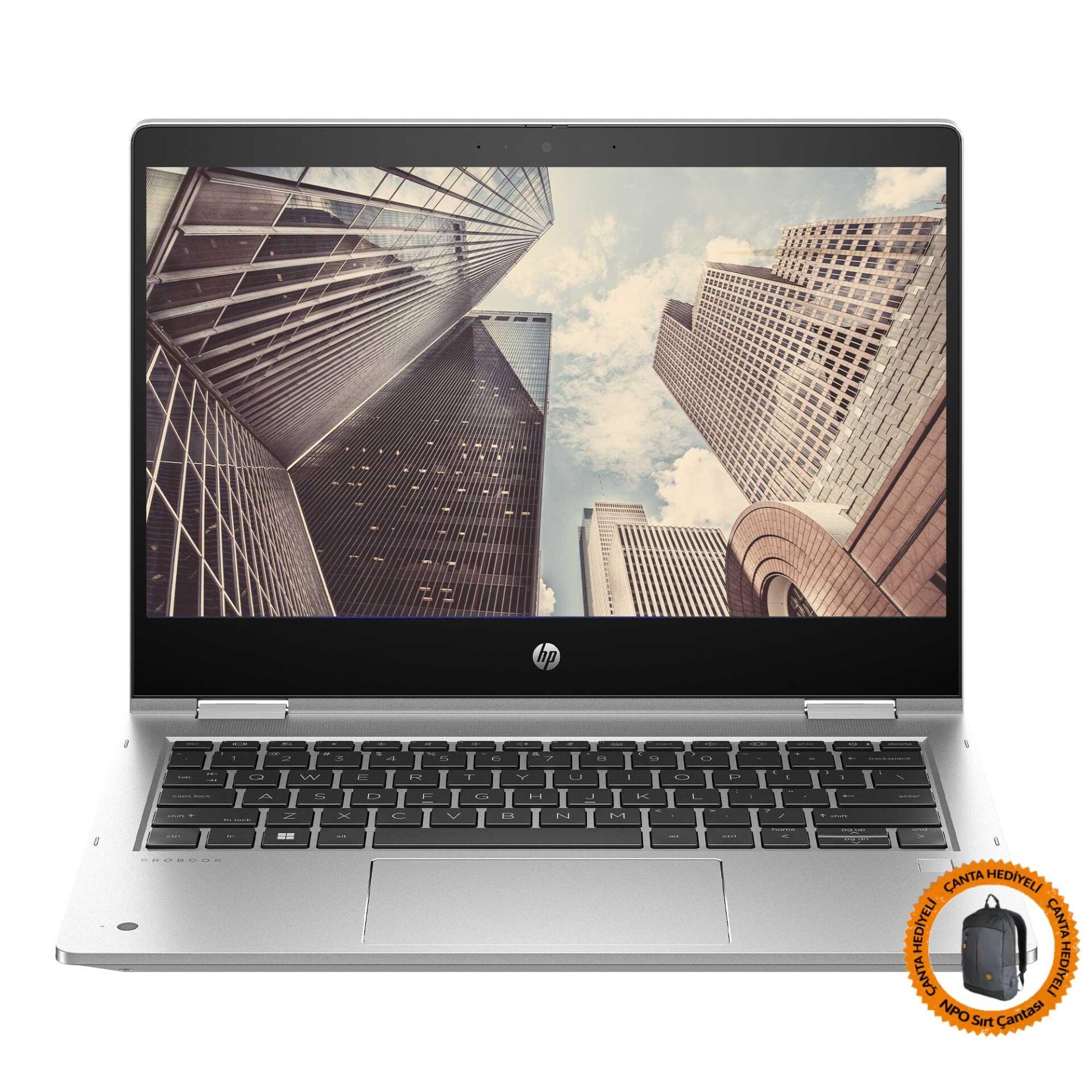 HP Pro x360 435 G10 85D20EA01 Ryzen5 7530U 16GB 1TBSSD 13.3'' FullHD Touch W11P Taşınabilir Bilgisayar-CNT002