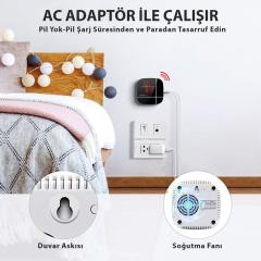 ThermoPro TP90 Uzaktan Kontrollü, Alexa Uyumlu,Wifi Isı Nem Ölçer