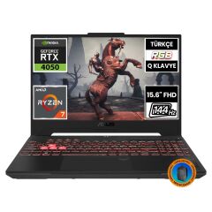 Asus TUF Gaming A15 FA507NU-LP030A5 Ryzen7 7735HS 16GB 512SSD+1TBSSD RTX4050 15.6'' FullHD FreeDOS Taşınabilir Bilgisayar-CNT006