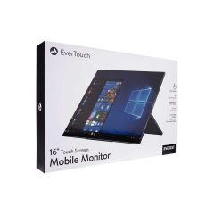 Everest Evertouch M-16 16'' 60Hz HDMI+2xUSB-C+USB FullHD IPS Touch Monitör