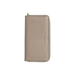 Glary GL100MP Telefon Bölmeli 1.Sınıf Kalite Hakiki Deri(Genuine Leather) Portmone Unisex Cüzdan-Vizon
