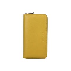 Glary GL100MST Telefon Bölmeli 1.Sınıf Kalite Hakiki Deri(Genuine Leather) Portmone Unisex Cüzdan-Hardal