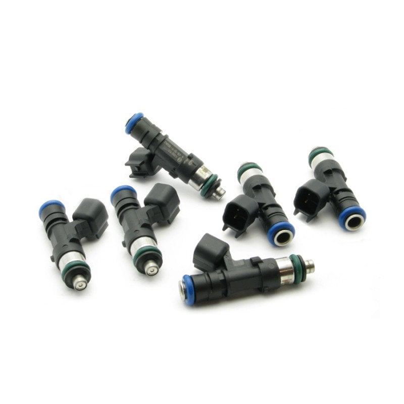 DEATSCHWERKS BOSCH EV14 6 FUEL INJECTORS KIT 630CC/MIN, 60LB/HR, STANDARD 48MM