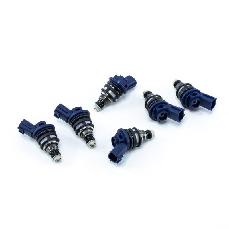 6 FUEL INJECTORS KIT 950CC/MIN SIDE FEED, NISSAN SKYLINE R32/R33 GTS-T 2.5L RB25DET 93-98