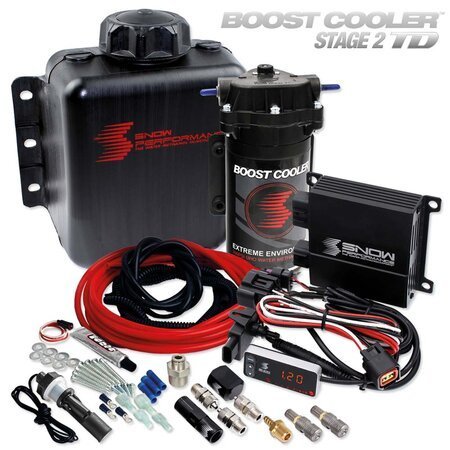 Boost Cooler Stage 2 TD Water Injection Düz Motor / 1 Nozul: 100PS'ye Kadar - 3l Rezervuar (Standart)