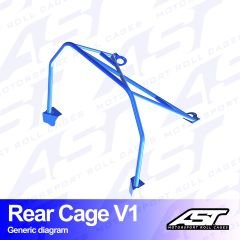 Roll Bar NISSAN 280Z (S30) 3-doors Coupe REAR CAGE V1