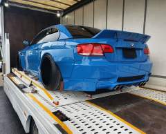 BMW E92 pandem style rear bumper lower parts