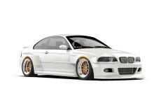 BMW E46 wide body kit