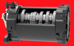 COMPLETE GEARBOX WITH CASING