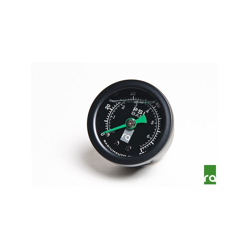 FUEL PRESSURE REGULATOR GAUGE RADIUM ENGINEERING 0-100PSI