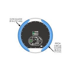 SPARE TIRE FUEL CELL MOUNTING KIT RADIUM ENGINEERING