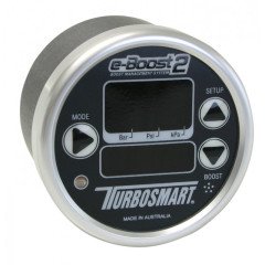 EBC TURBOSMART E-BOOST2 60PSI 60MM BLACK FACE/SILVER BEZEL