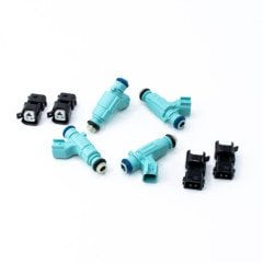 DEATSCHWERKS 4 FUEL INJECTORS KIT 525CC/MIN, HONDA CIVIC R18 06-08 AND D17 01-05