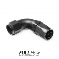 FULL FLOW AN HOSE END FITTING 90 DEGREE