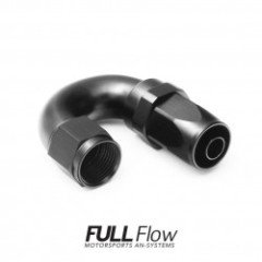 FULL FLOW AN HOSE END FITTING 180 DEGREE