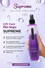 Çift Fazlı Supreme Fön Suyu 240 ml - Mat, Kuru ve Yıpranmış Saçlar