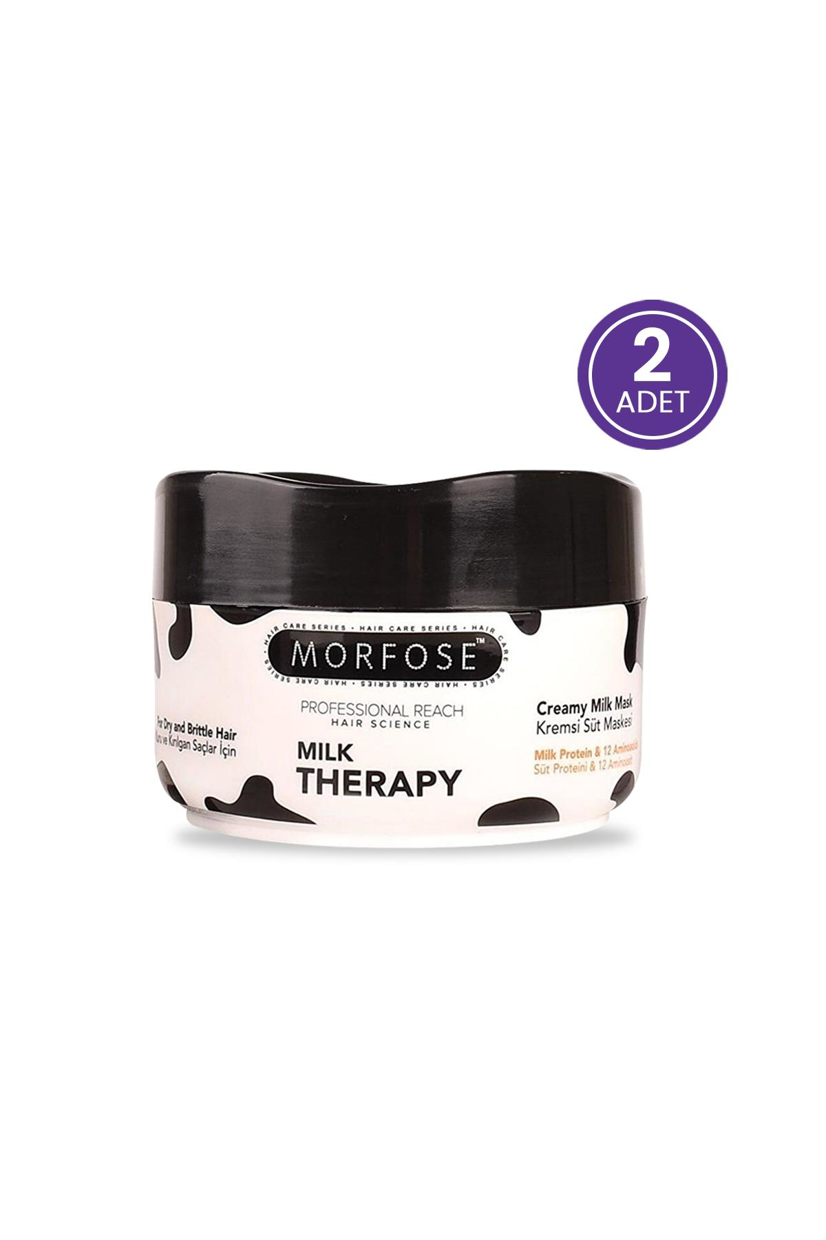 Morfose Milk Therapy Maske 500 ml - 2 Adet