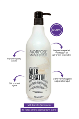 Morfose Milk Keratin Sütü Şampuanı 3'lü Bakım ve Şekillendirme Seti