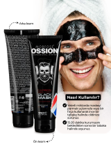 Ossion Premium Barber Peel Off Black Mask 125 ml