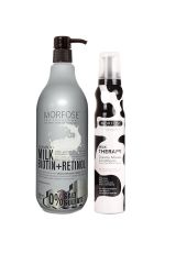 Morfose Sülfatsız Milk Biotin+Retinol İçerikli Tuzsuz Şampuan 1000 ml+Milk Therapy Saç Köpüğü 200 ml